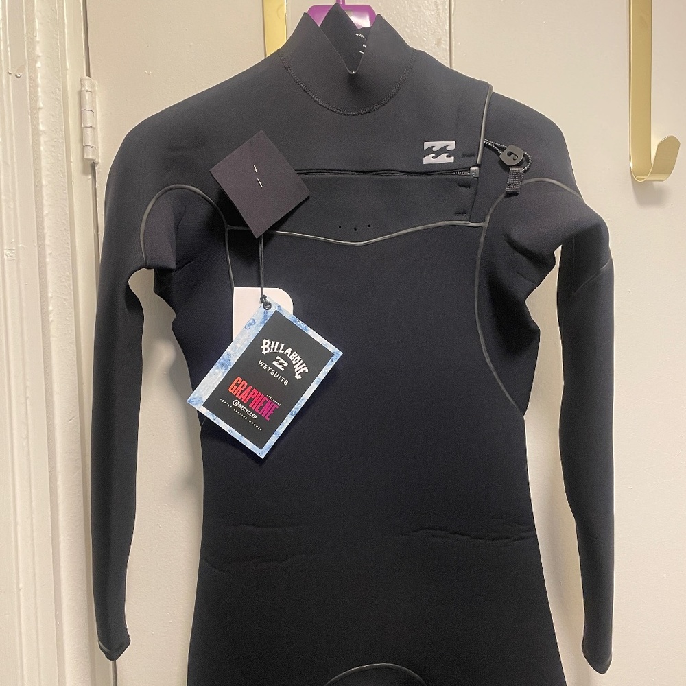 Billabong Eco 4/3 Furnace Chest Zip Full Wetsuit Men’s Size Medium-Regular NEW